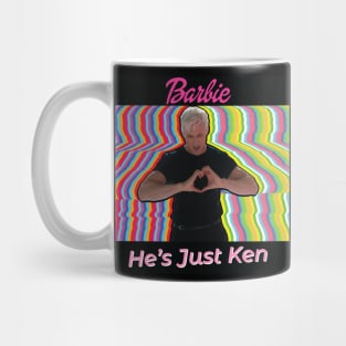 Barbie, Ken Love Sign Mug